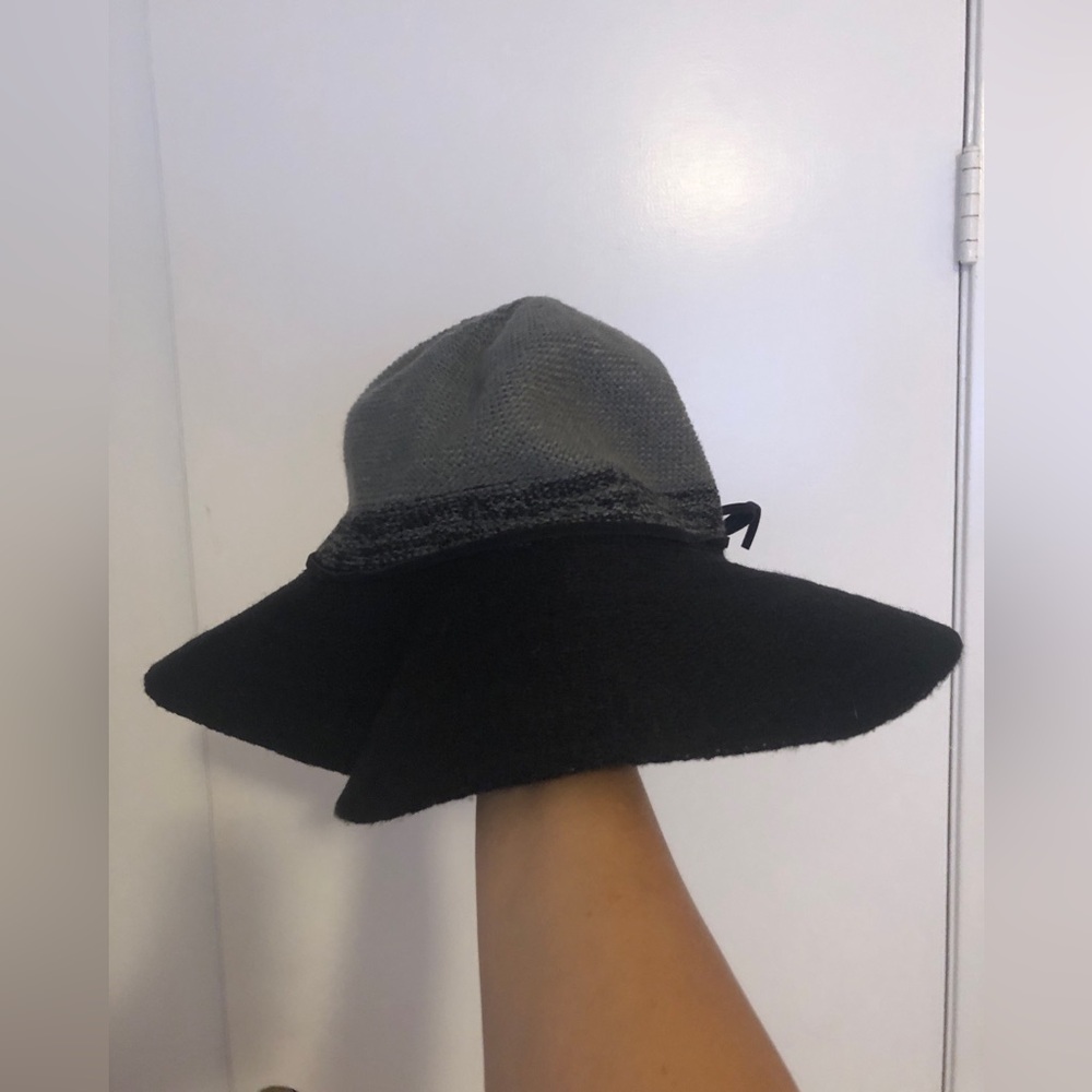 San Diego Hat Company Women’s Foldable SPF 50 Black Grey Floppy Hat Summer Fall - Picture 3 of 7
